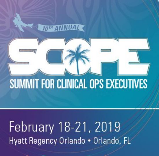 Picture of SCOPE - Summit for Clinical Ops Executives 2019